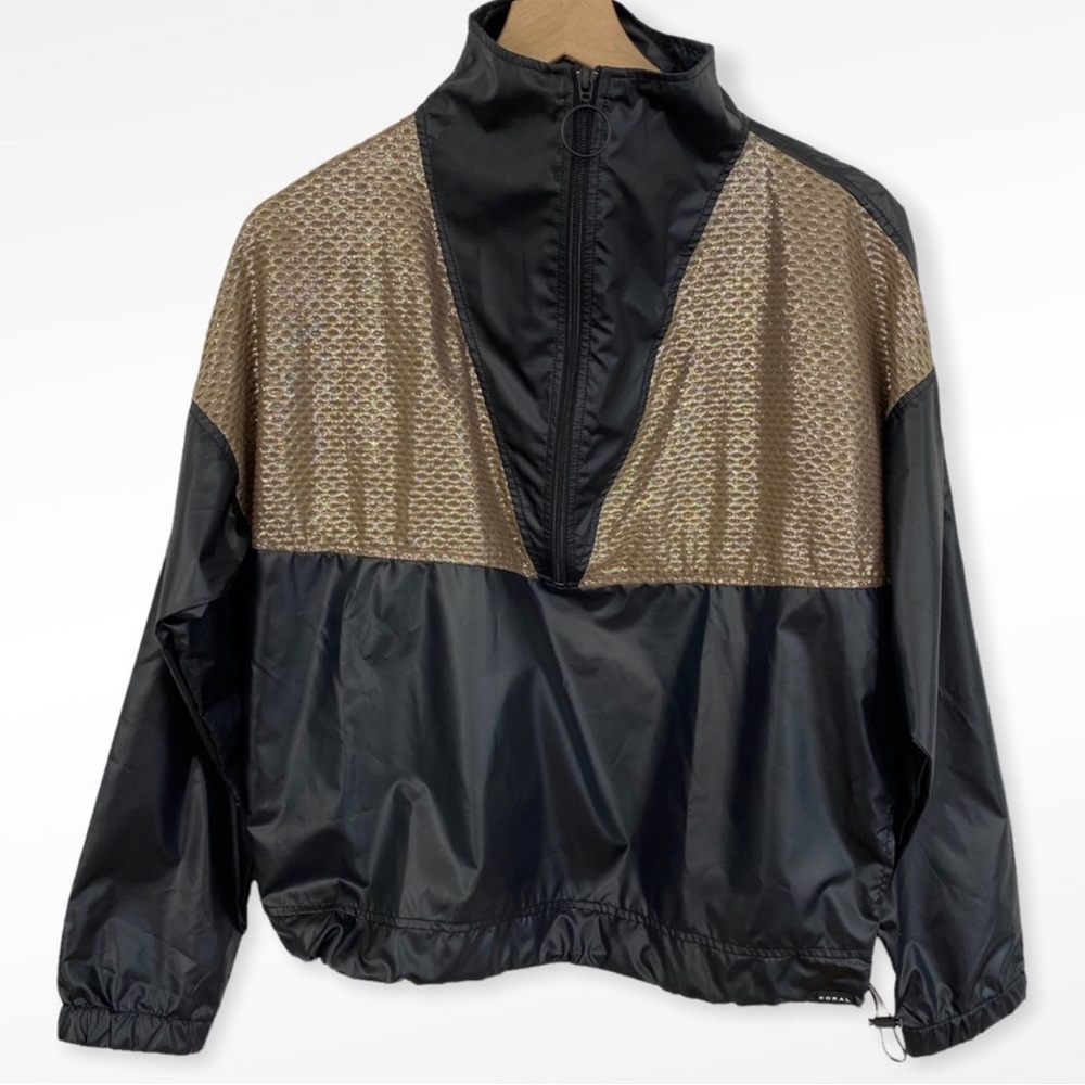 Koral Black and Gold Jacket